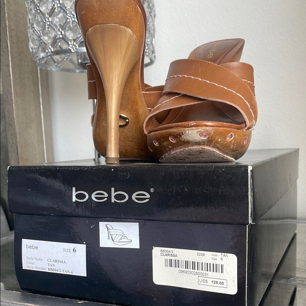 Bebe Clarissa Tan Women's Heels